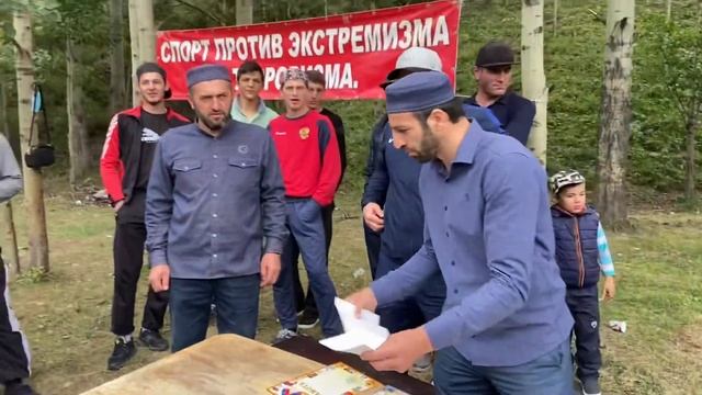 село Ириб соревнование награждение участников