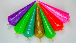 Разноцветный слайм