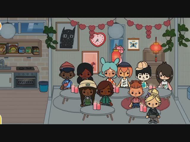 Обустройство бесплатного романтического ресторана😍