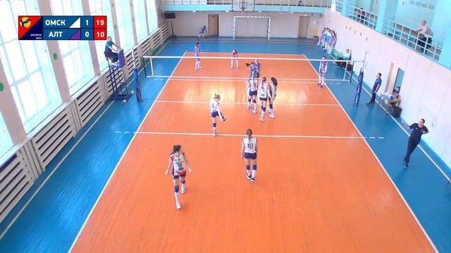 Волейбол: Омская область – Алтайский край смотреть онлайн