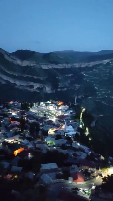 Ночной Гуниб Дагестан