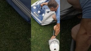 Накачиваем лодку пылесосом