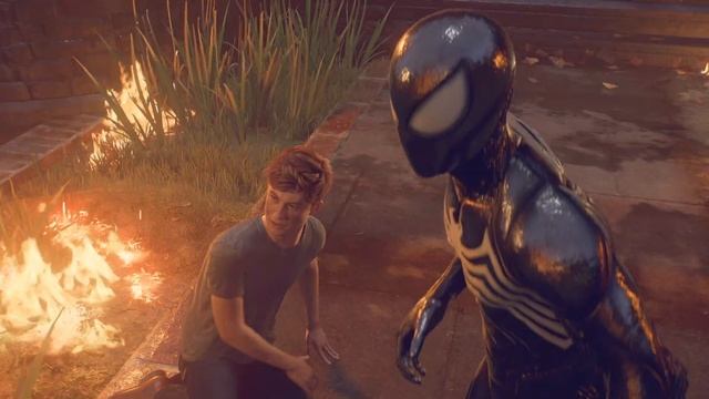 Spider-Man 2 новый костюм Питера смотреть онлайн