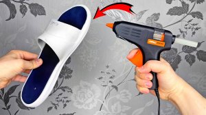 Сделайте это со своими шлёпками — и они больше не будут скользить по мокрому кафелю 👣💦