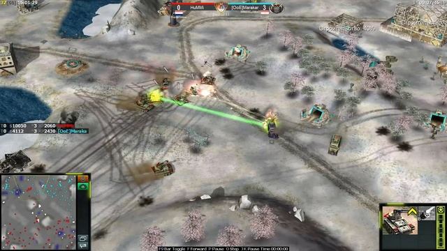 БЕШЕННЫЙ ТАНКИСТ ПОШЕЛ В РАЗНОС! [OoE]Marakar Vs HuMMi GENERALS ZERO HOUR (ENG SUB)