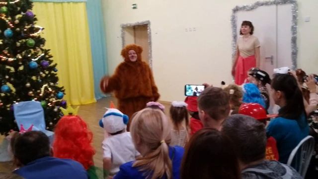 у Вадима в саду новый год