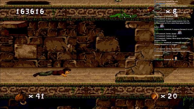 Pitfall: The Mayan Adventure! Классика платфорнеров на Сега! смотреть онлайн