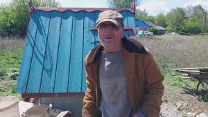 Убираемся с Жанной у деда Матвея!