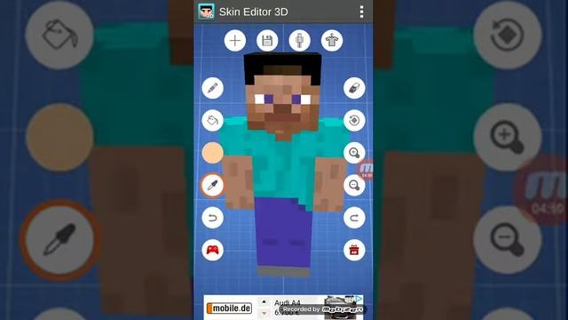 Делаем скин  (Skin Editor 3D)