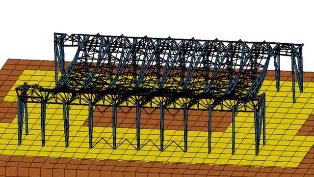 1.0. Стадион. Сочи. Сейсмика, обрушение (низкая живучесть). 2009 г. смотреть онлайн