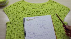 Ажурная кофточка из белорусской пряжи «Лён микс»