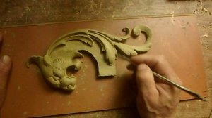 Не ведома зверюшка. Модель для резьбы по дереву.