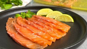 «Пьяная» семга или Как ПРОСТО и ВКУСНО засолить красную рыбу дома! Лосось в цитрусовом маринаде