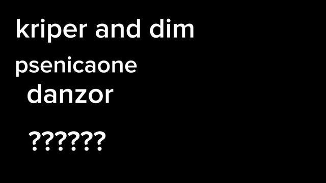 Каналу Kriper And Dim исполняется 2 года!
