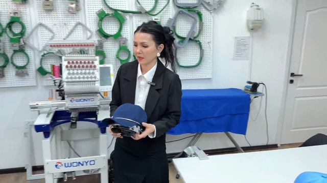 Как вышить на кепках с вышивальной машиной Marksew #вышив? смотреть онлайн