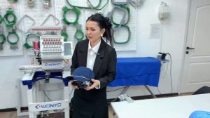 Как вышить на кепках с вышивальной машиной Marksew #вышив?