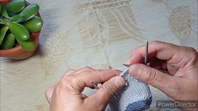 МК Очень красивый узор для носков и не только смотреть онлайн