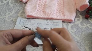 Джемпер для малышки «Розовое очарование». Как связать детский джемпер