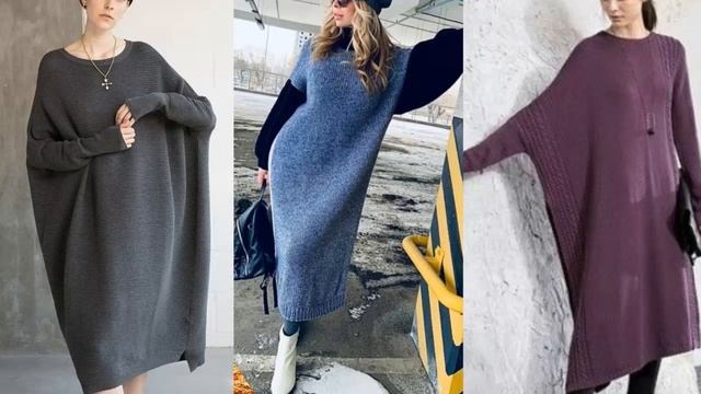 ПЛАТЬЕ ОВЕРСАЙЗ МОДА 50+ // СТИЛЬНЫЕ ПЛАТЬЯ ОВЕРСАЙЗ НА ?