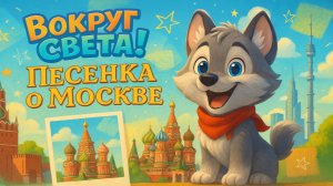 МОСКВА – Детская Песня! ВОКРУГ СВЕТА с Волчонком Воем!