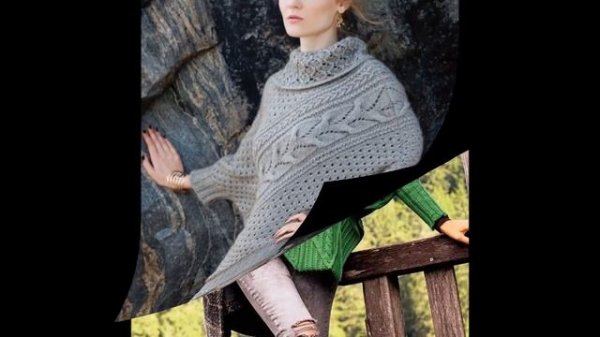 Асимметричный Пуловер Спицами - 2019 / Asymmetrical Pullover Knitting Needles