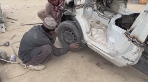 Полное восстановление разбитого автомобиля.