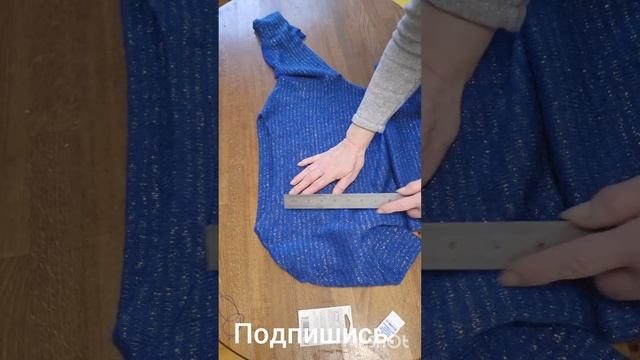 Показываю обработку горловины цельнокроеной обтачко смотреть онлайн