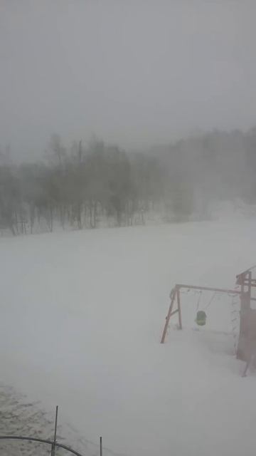 Юг Сахалина 17.12.14. Буран