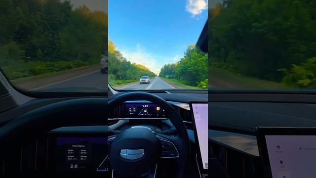 GEELY ATLAS РЕСТАЙЛИНГ 2024 FLAGSHIP SPORT ПОДВЕСКА И УПРАВЛЯЕМОСТЬ В СРАВНЕНИИ С COOLRAY и TUGELLA