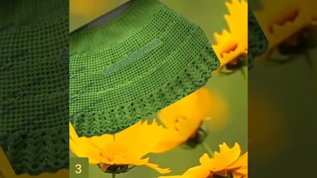 7 Схем вязания на чудесные детские юбочки. 7 Knitting patterns fo смотреть онлайн