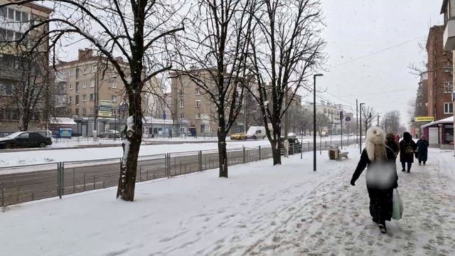 City walking 168. Volgograd. Winter streets. Волгоград. Зимние контрасты