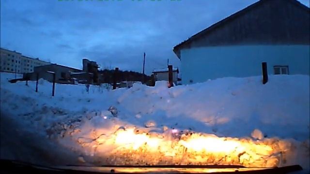 Сахалин Корсаков Гололед Зима Авто смотреть онлайн