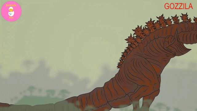 Godzilla War Размеры монстров (ASM)/ Monsters Size Comparison (ASM) - Shin Godzilla, Mechagodzilla