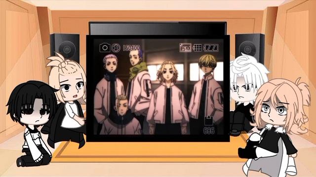 Реакция разных майки на них и такемичи / Mikey's React To Them And