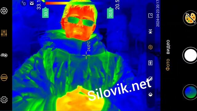 обзор летнего пончо с защитой от тепловизора.