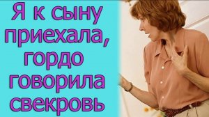 Я к сыну приехала, гордо говорила свекровь. Истории из жизни