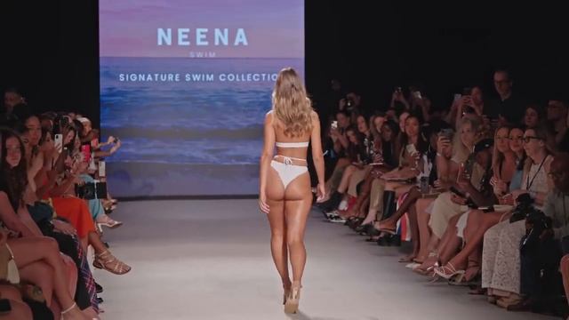 Показ купальников Neena / в Майами 2023 смотреть онлайн