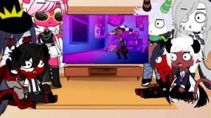 «🌊 реакция Адский босс на 3 Шортс 🌷»