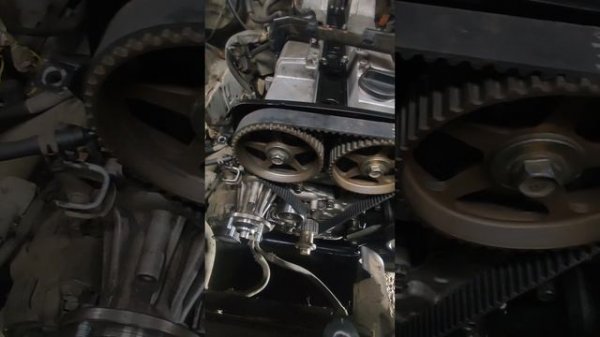 установка ремня ГРМ 1JZ ge