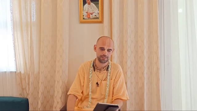 Намахатта с ЕМ Савьясачи Прабху. Качества Шримати Радхарани. 16.09.21 Шри Маяпур Дхама.