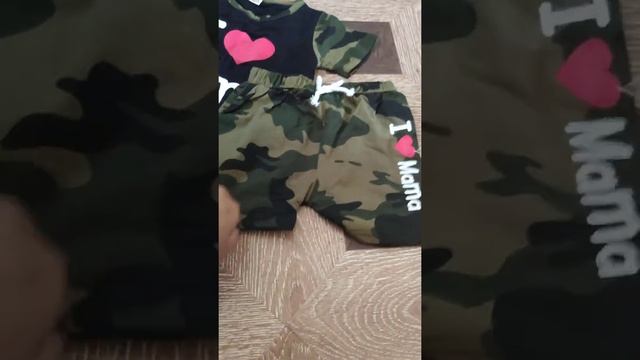 ШИКАРНЫЙ КОСТЮМ ДЛЯ МАЛЬЧИКА Я ЛЮБЛЮ МАМУ ЗАКАЗ ИЗ КИТ