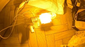 Запуск лампы ДНАТ 70 от стартера для люминисцентных ламп