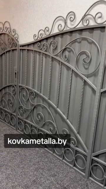 Ворота калитки заборы от kovkametalla.by смотреть онлайн