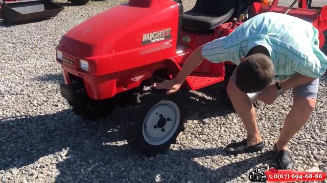 Огляд на рідкісний японський мінітрактор - Honda Mighty смотреть онлайн