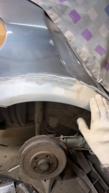 Замена арки за 60 секунд. #автомаляр #покраска смотреть онлайн