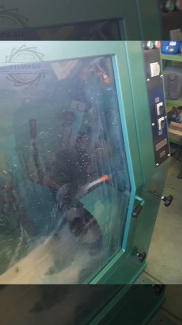 Circular saw washer MP-800. Станок для очищения дисковых пил MP-800 смотреть онлайн