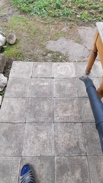 Аккумуляторная воздуходувка WORTEX 18 В. Пример работы. #Wor смотреть онлайн