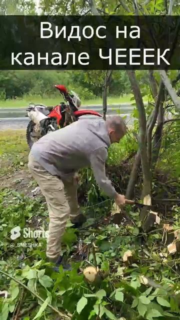 Мачете сучкорез своими руками. #smeshka #survival смотреть онлайн