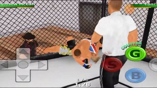 Карьера за Тони в игре "Weekend Warriors MMA"(1серия)Первые побед