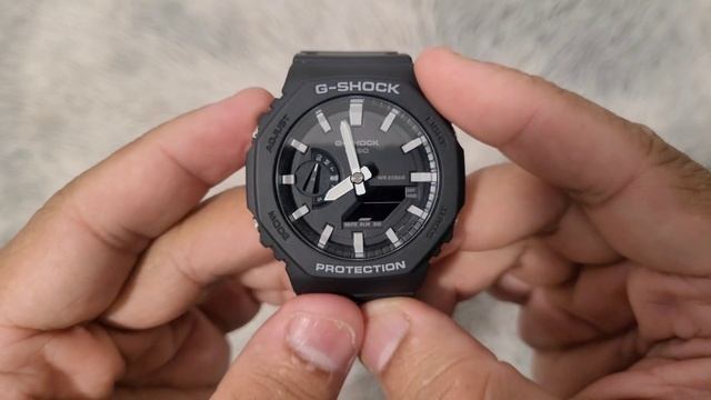 сброс часов Casio G-Shock GA2100 GM2100 5611 | синхронизировать анал? смотреть онлайн